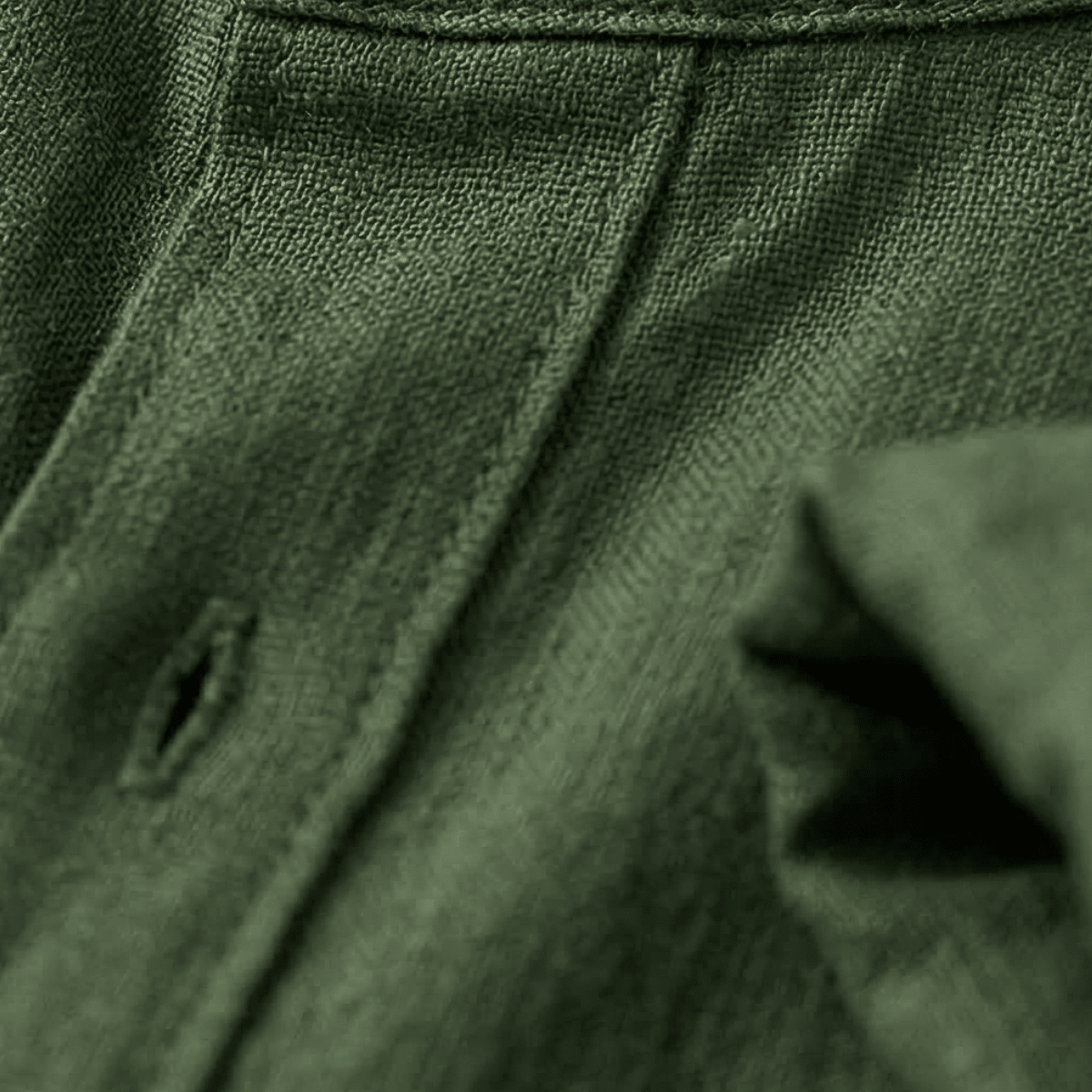 Ensemble lin homme deux pièces — Chemise manches courtes & short coupe décontractée