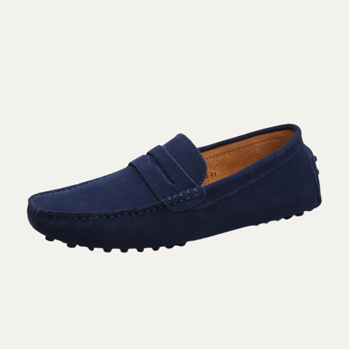 Mocassins Slip-On para Homem — Costura Mocassim, Perfil Baixo