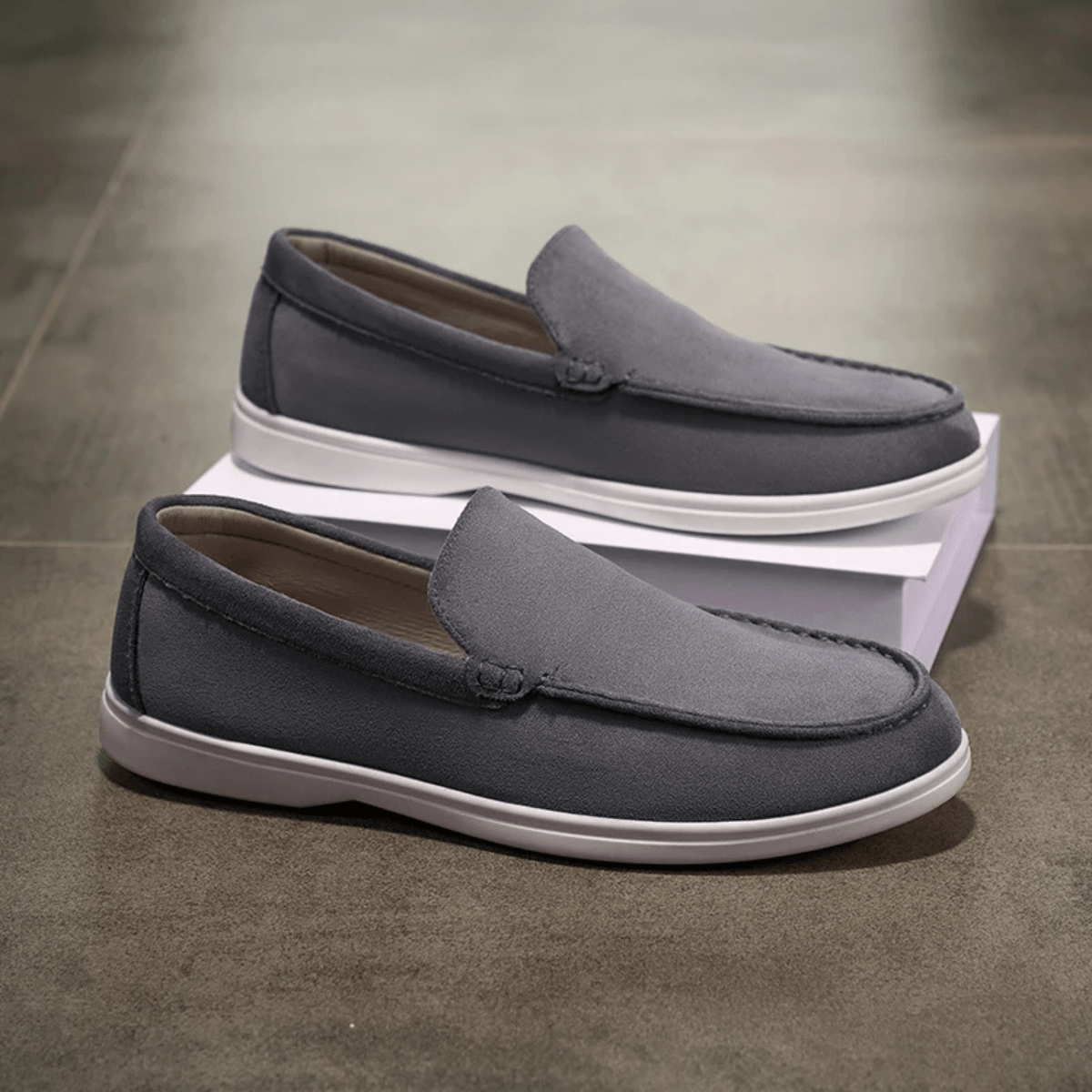 Herren Slipper — Lockerer Schnitt, Alltagsstil