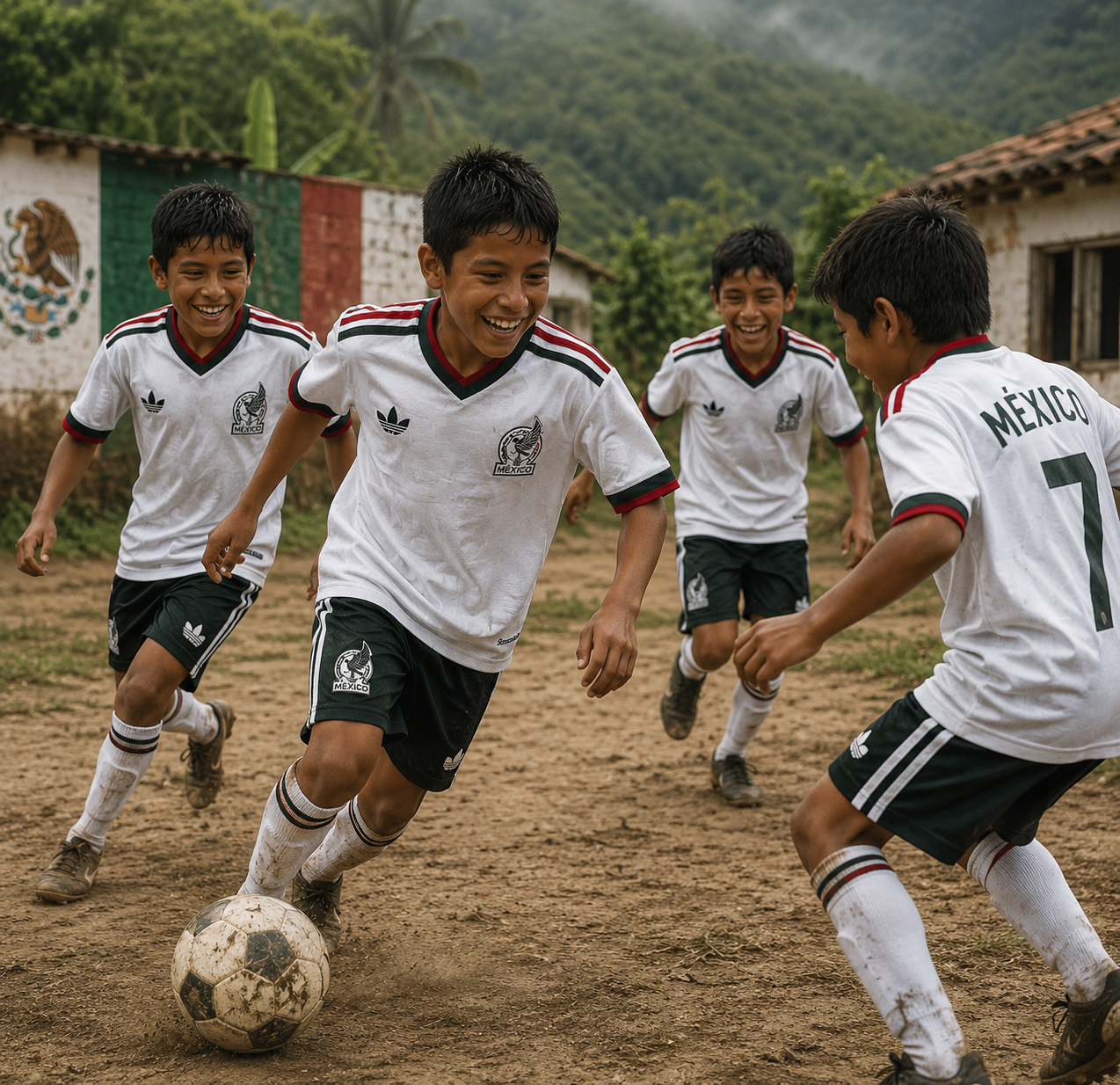 Mexico 2026 Away Jersey Kids