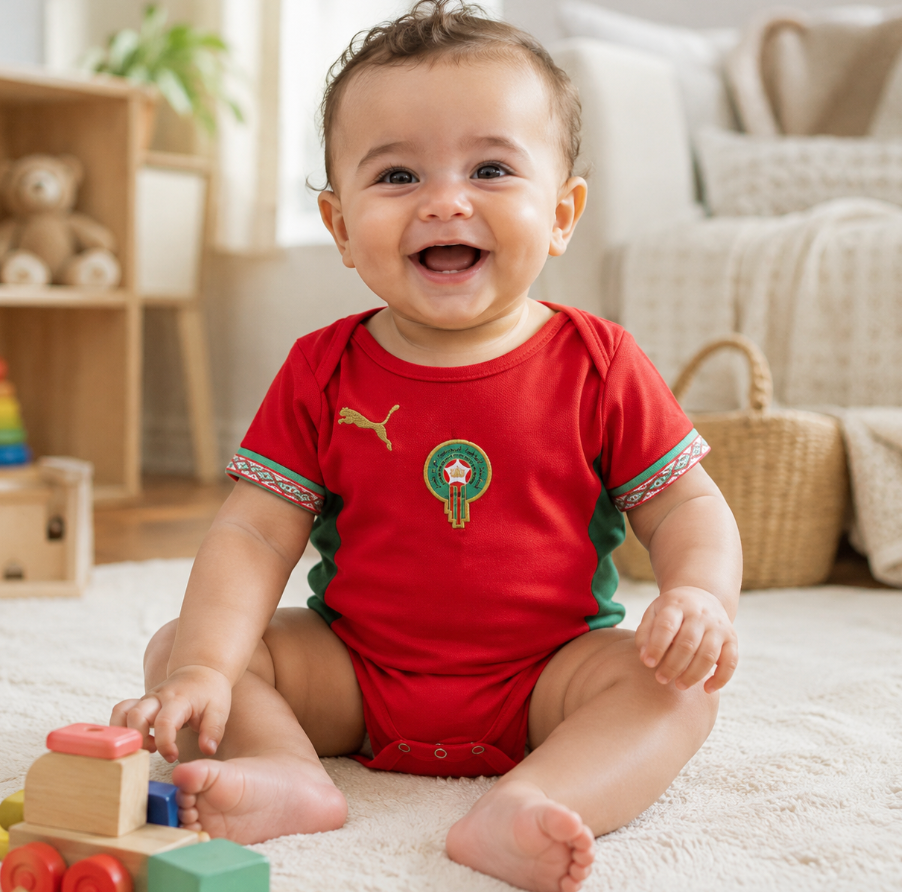 Morocco baby jersey