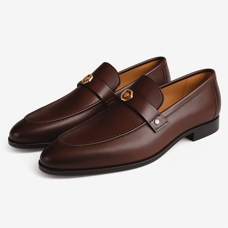 Penny Loafers Heren Klassiek Tijdloos Formeel Alledaags Schoeisel