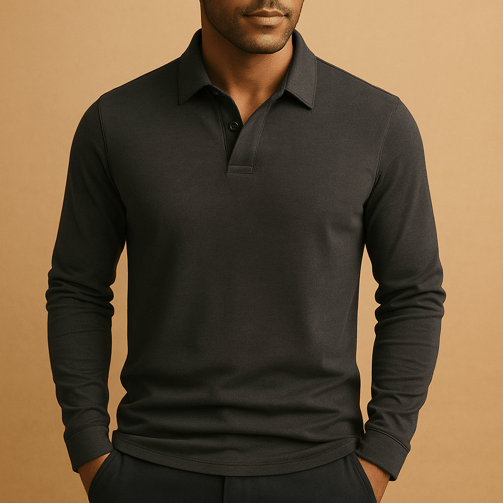 Polo-Shirt Herren, klassische Passform, zeitloser Komfort, Alltag
