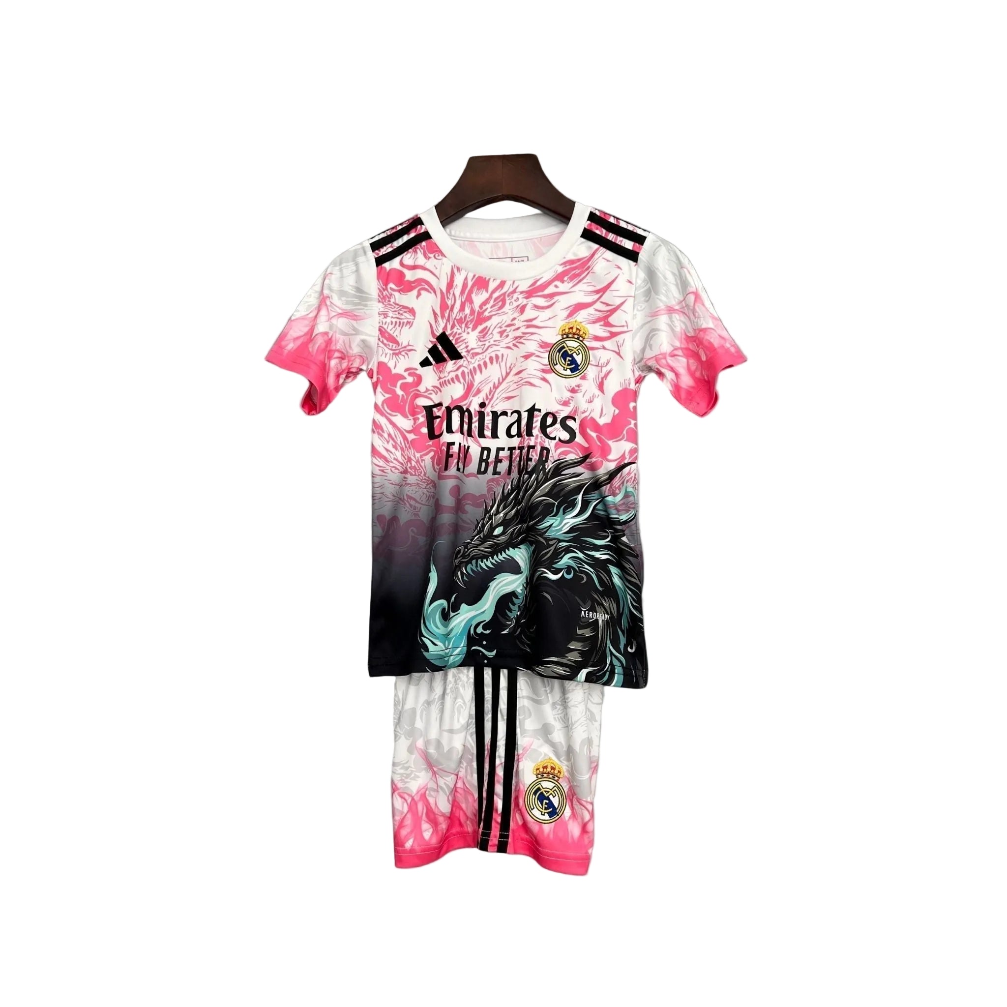 Real Madrid Pink Dragon jersey