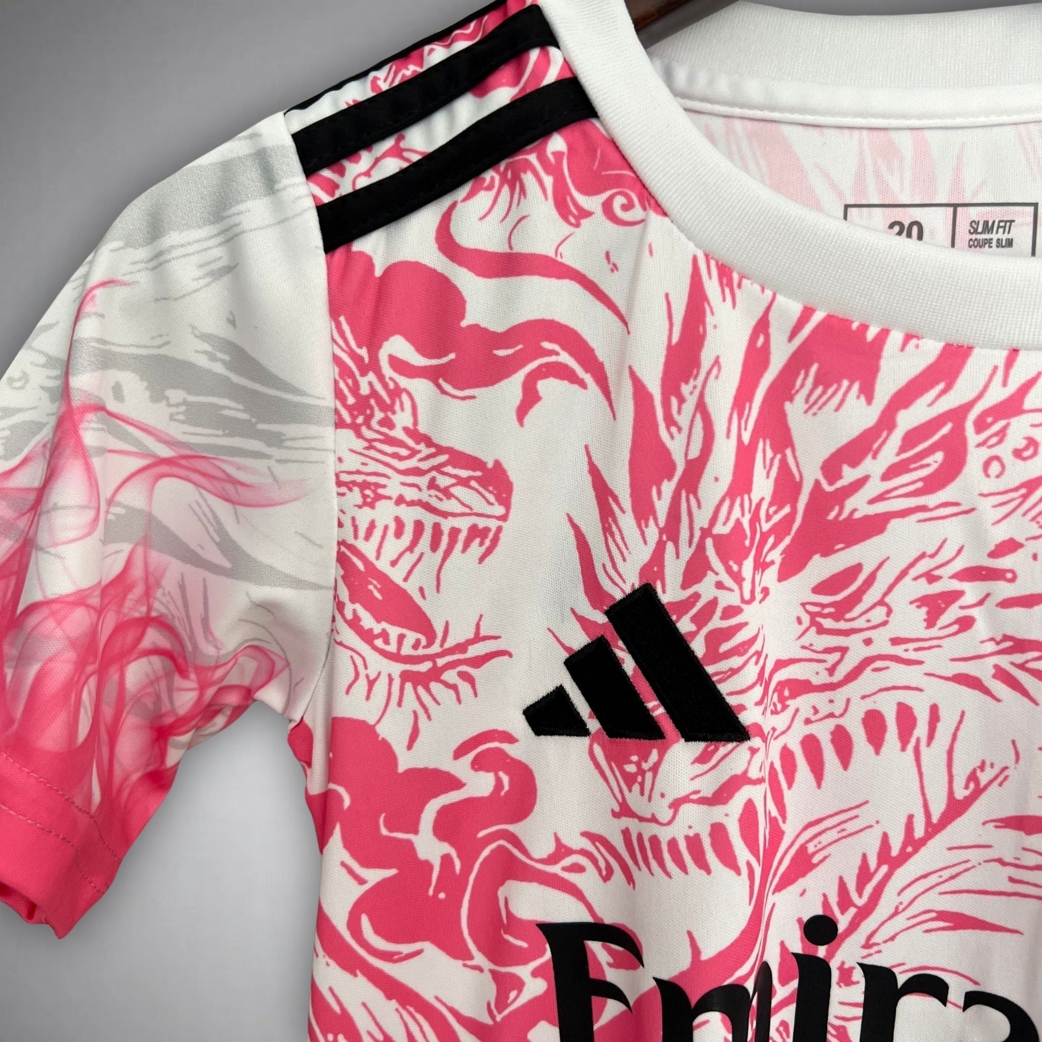 Real Madrid Pink Dragon jersey