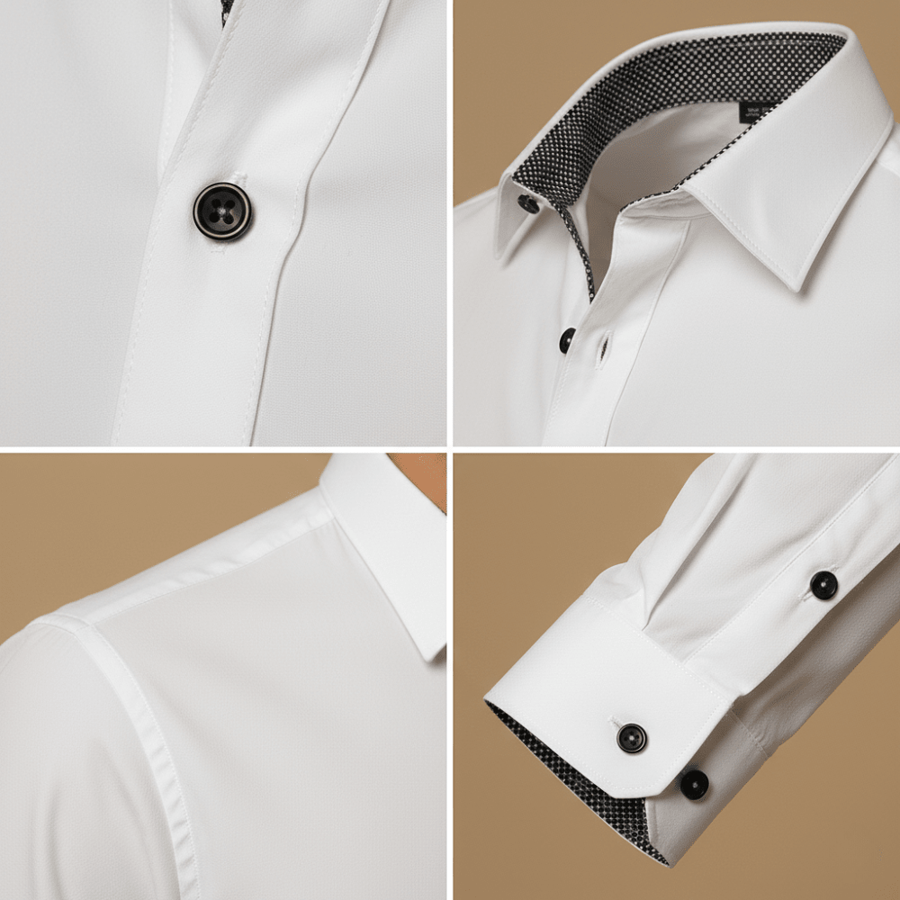 Camisa Homem Corte Slim Perfil Ajustado Design
