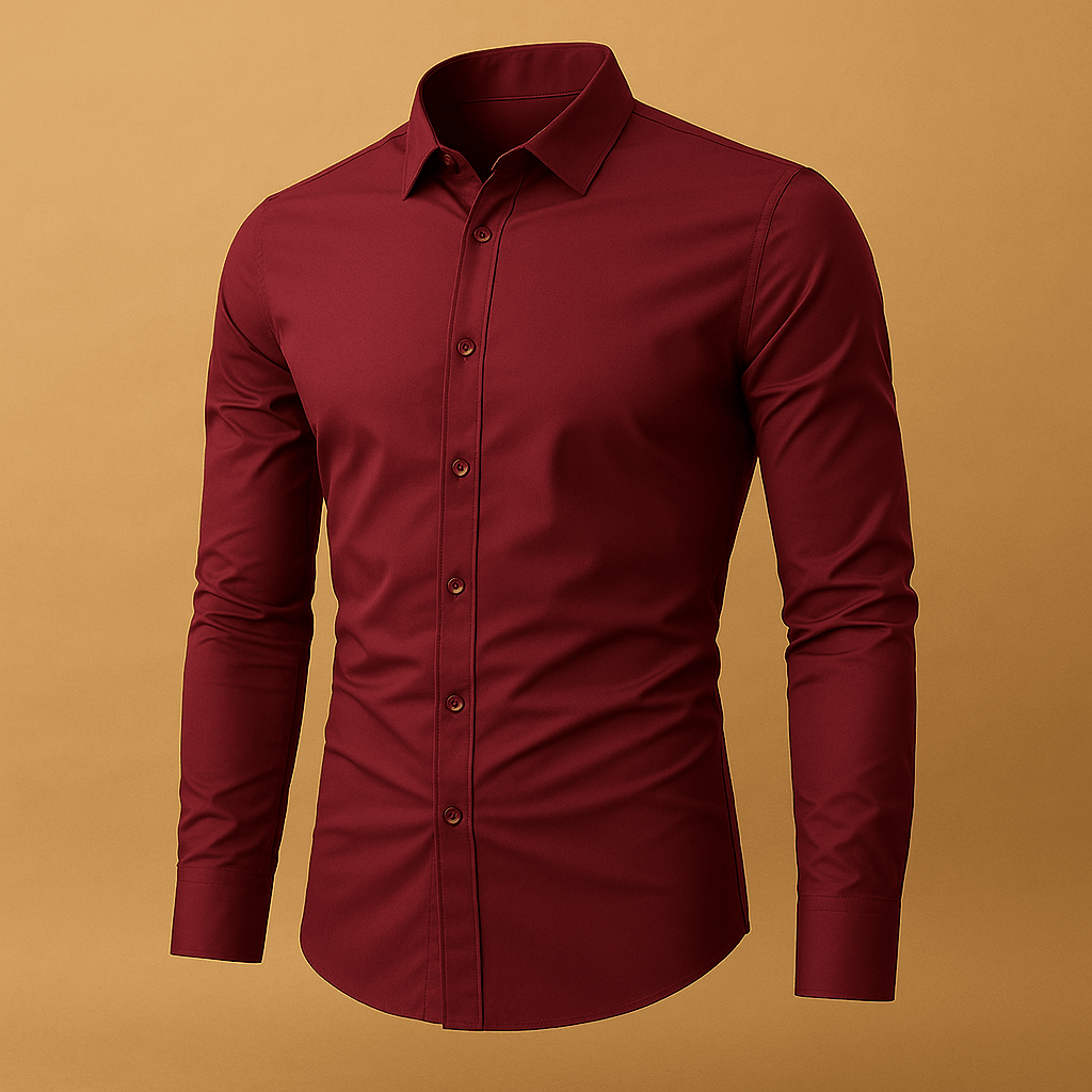 Hemd Herren, Slim Fit, umgeschlagener Kragen, moderner Stil