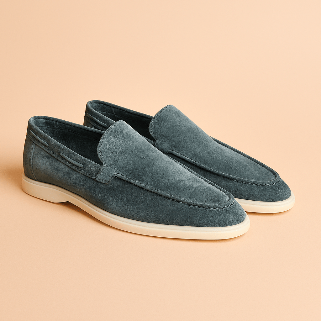 Zapatos slip-on para hombre con diseño slip-on y detalles específicos