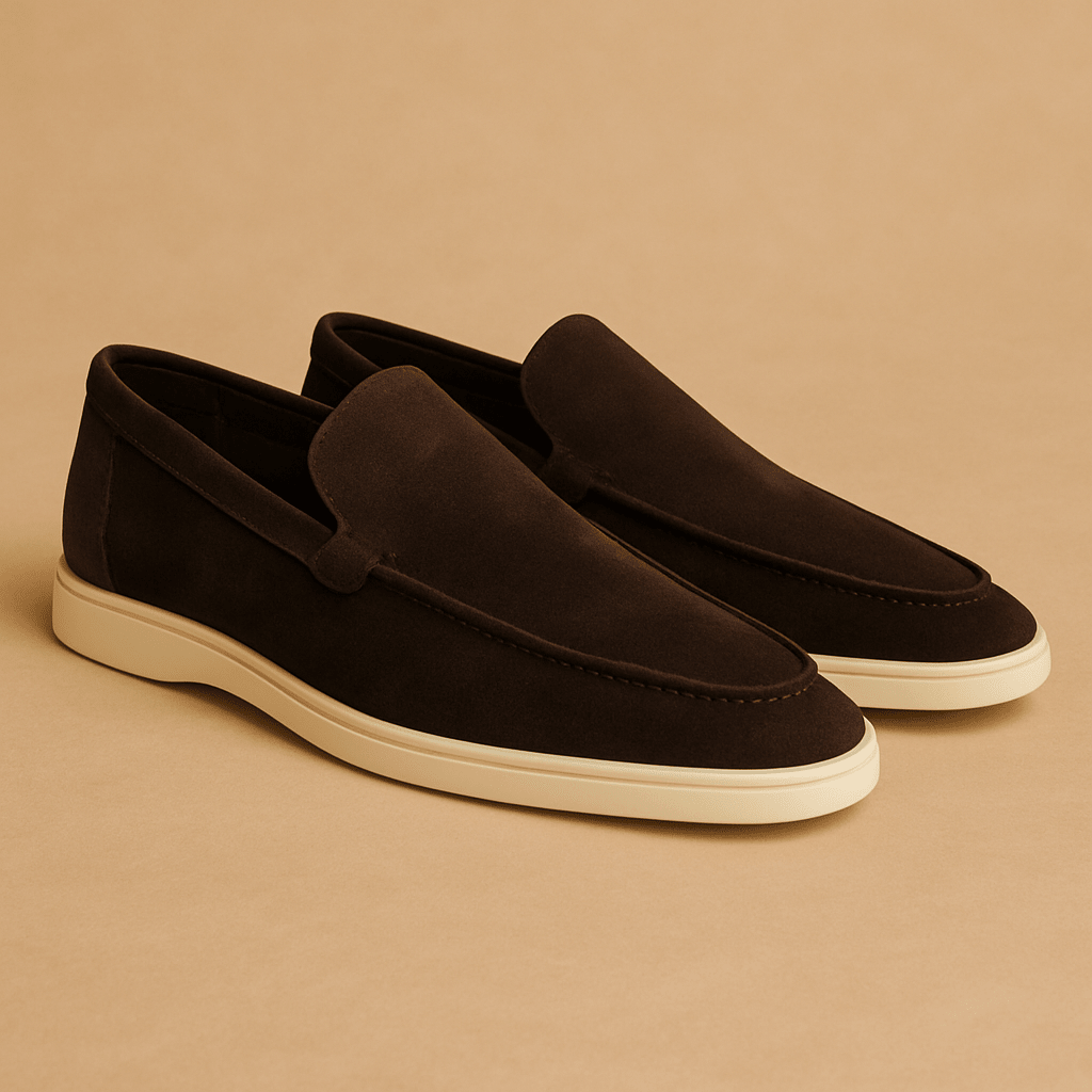 Zapatos slip-on para hombre con diseño slip-on y detalles específicos
