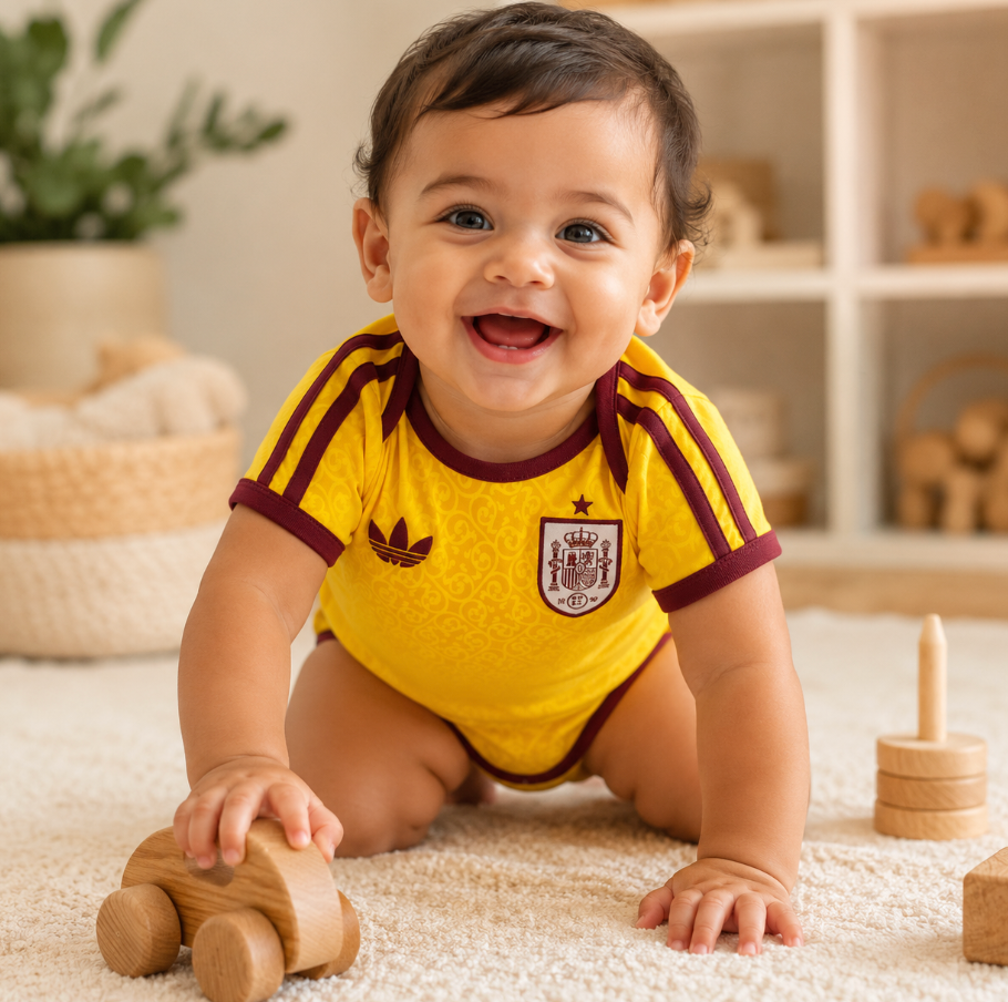 Spain baby jersey
