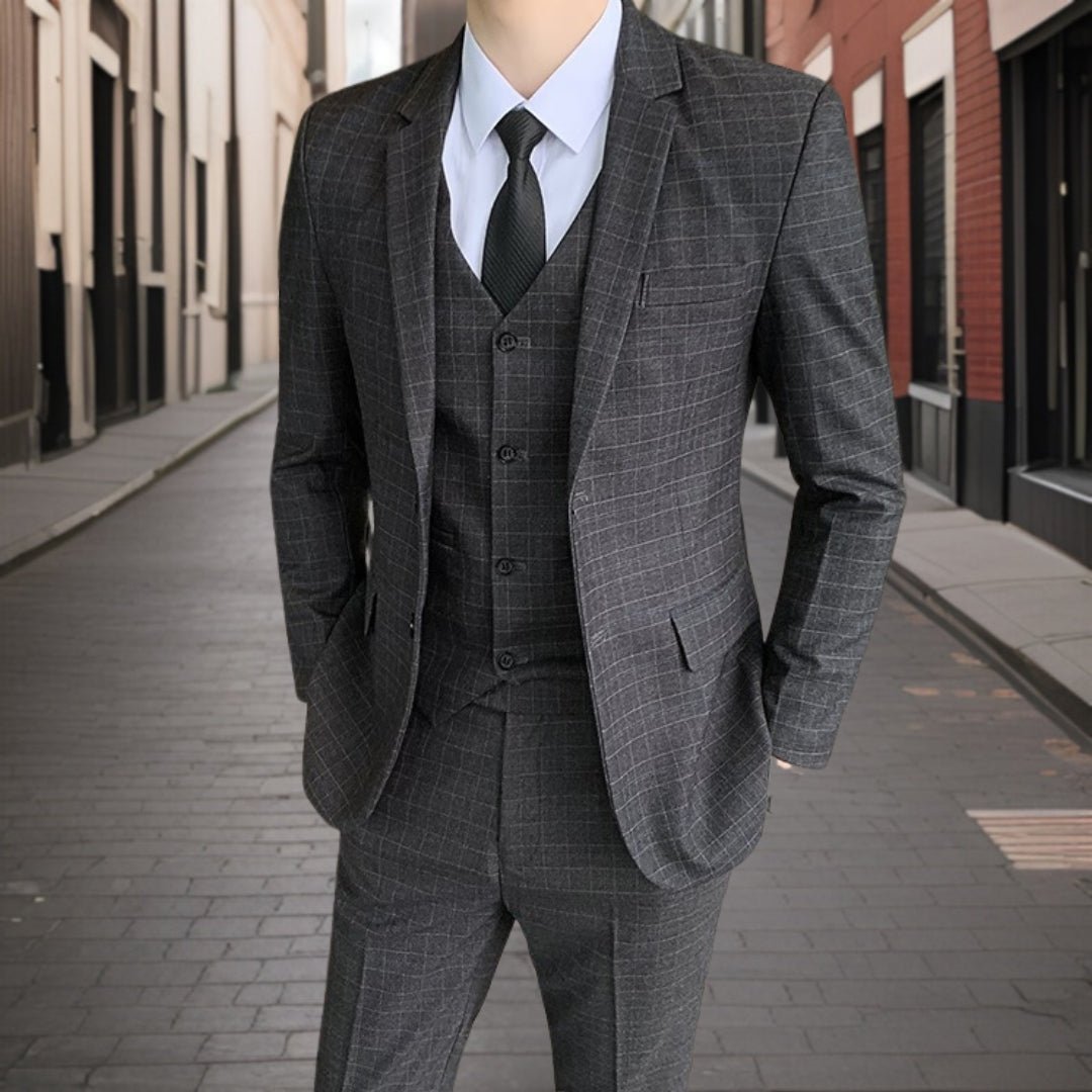 Herren Anzug Schlanke Passform Hochzeitsset Eleganter Look