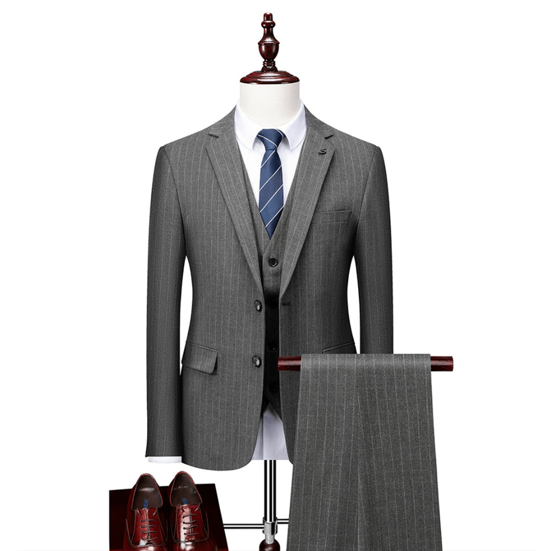 Herren Anzug-Set Schlanke Passform Hochzeitsgast formeller Stil