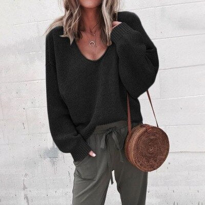 Sweater Women Modern Stylish Long Sleeve Everyday Winter Wear