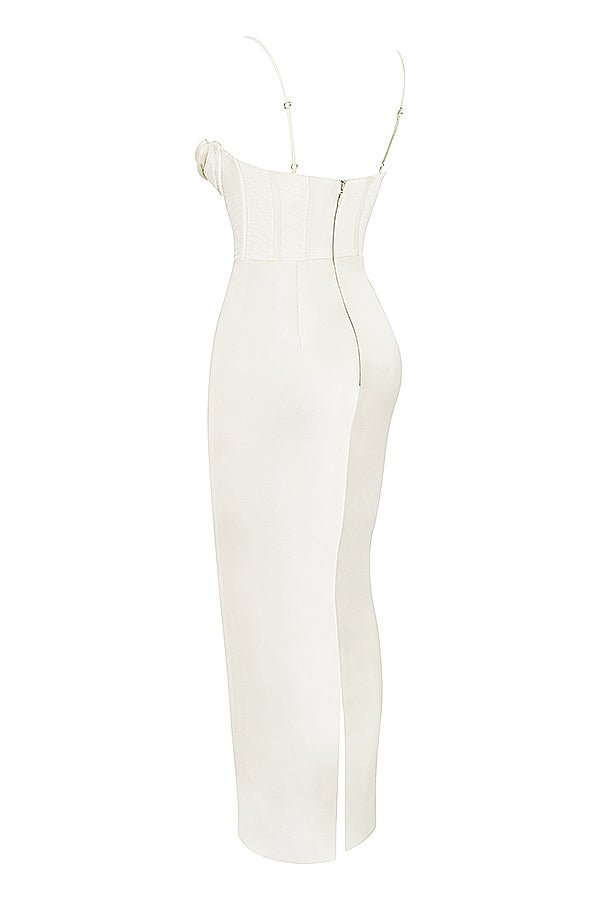 Damen Minikleid — Bodycon-Passform, plissiert, mit Bindverschluss hinten