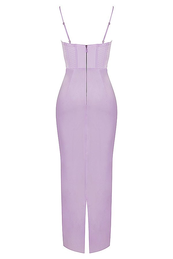Damen Minikleid — Bodycon-Passform, plissiert, mit Bindverschluss hinten