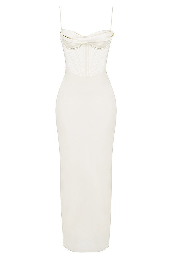 Damen Minikleid — Bodycon-Passform, plissiert, mit Bindverschluss hinten