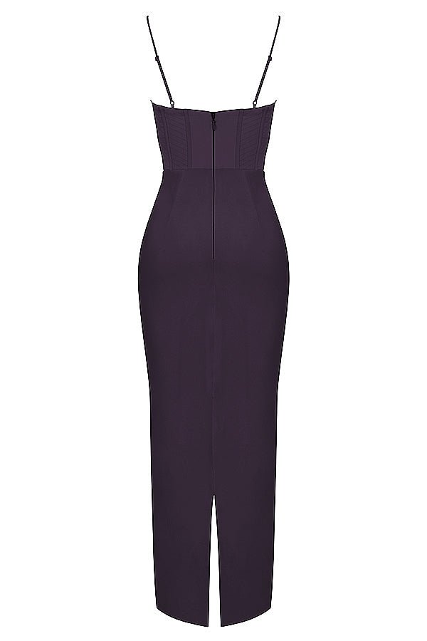 Damen Minikleid — Bodycon-Passform, plissiert, mit Bindverschluss hinten