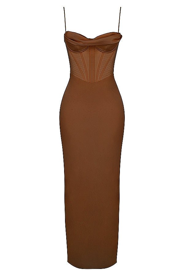 Damen Minikleid — Bodycon-Passform, plissiert, mit Bindverschluss hinten