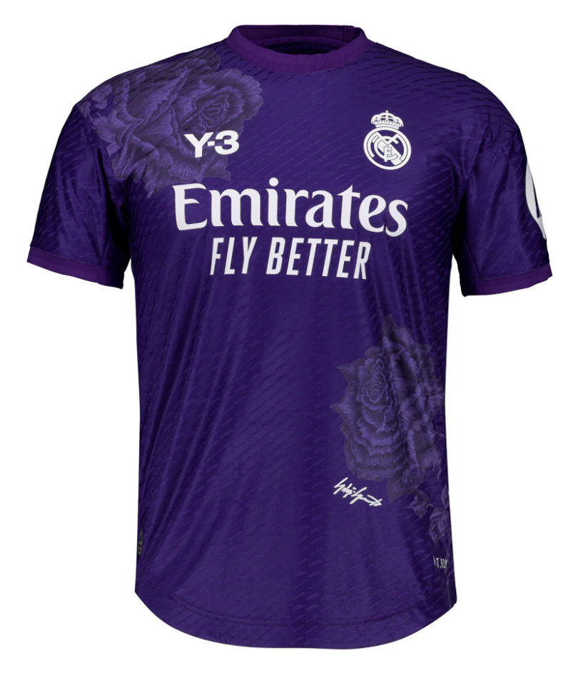 REAL MADRID X Y-3 2023/24 (PURPLE) SHIRT - xclusivejerseys